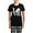 With Checker Pant, variant on CafePress - Love Hockey Women's Dark Pajamas - Women's Short Sleeve Print T-Shirt and Pants Dark Cotton Pajama Set