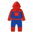 thumbnail image 3 of Disfraz con Capucha y Enterizo de Spider-Man para Niños Pequeños Marvel, 3 of 9