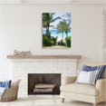 thumbnail image 2 of Stupell Industries Palm Trees Near Beach Nature Photography Gallery Wrapped Canvas Print Wall Art, 30 x 40, 2 of 7