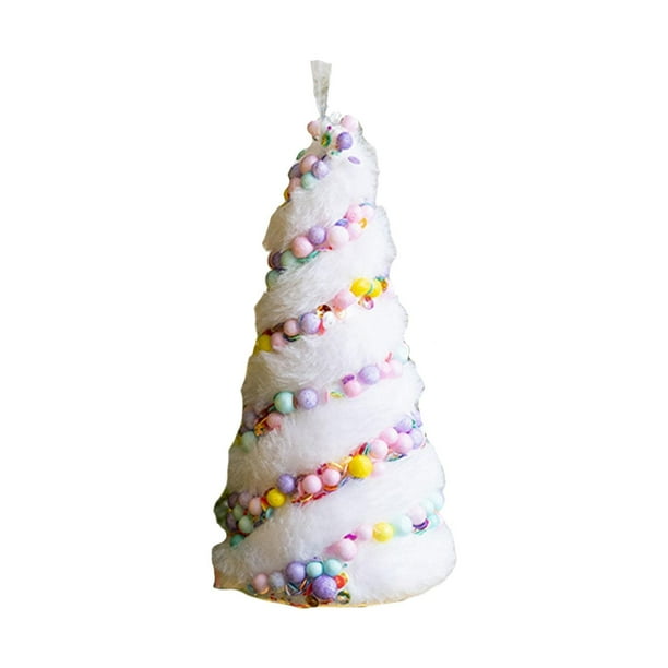 Adorno colgante para árbol de Navidad, adorno navideño para el hogar Cono