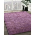 thumbnail image 2 of Ahgly Company Indoor Square Mid-Century Modern Deep Mauve Purple Oriental Area Rugs, 7' Square, 2 of 6