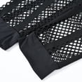 thumbnail image 5 of TANBOM Men's Polyester Mesh Long Pants Sexy Sheer Adjustable Drawstring Breathable Stylish Black M, 5 of 6