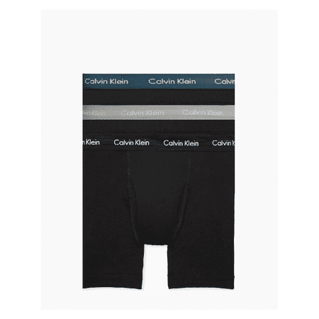 Calvin Klein Men's NU2666926 Cotton Stretch 3-Pack Boxer Brief Size L
