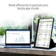 thumbnail image 6 of Restored ASUS ZenScreen 15.6” 1080P Portable USB Monitor (MB166C) - Full HD, IPS, USB Type-C, USB-Powered, Flicker Free, Blue Light Filter, Tripod Mountable, Anti-Glare Surface, Protective Sleeve, 6 of 6