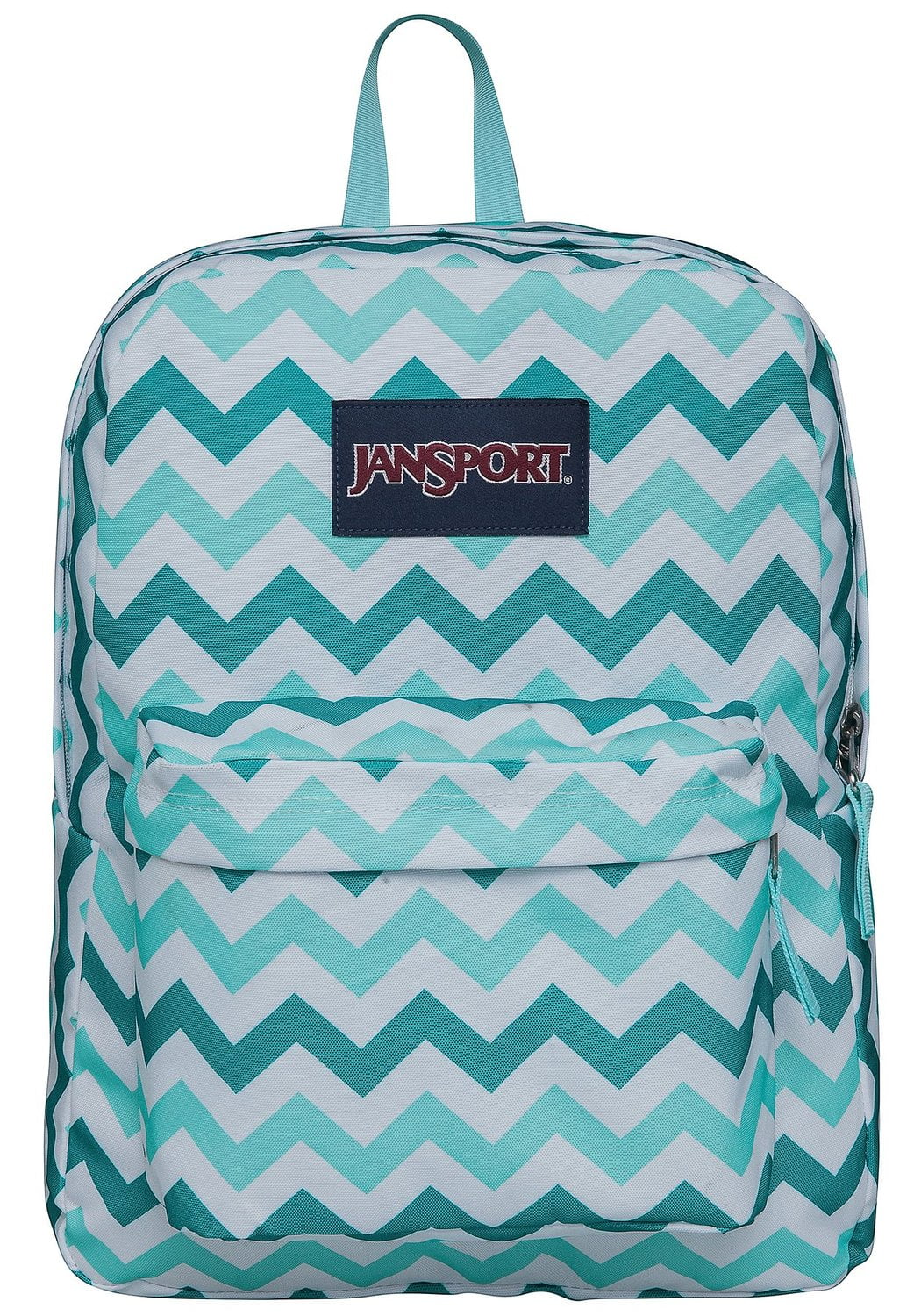 aqua blue jansport backpack