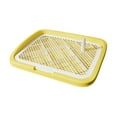 thumbnail image 3 of oshhni Training Pad Holder Portable Reusable Pet Dog Toilet for Puppy Dogs and Cats Yellow, 3 of 9