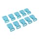 thumbnail image 2 of 10 Hebillas De Plástico De Liberación Lateral De 5/8 "para Correas De Cinta De 0,6" Deep Skyblue, 2 of 8