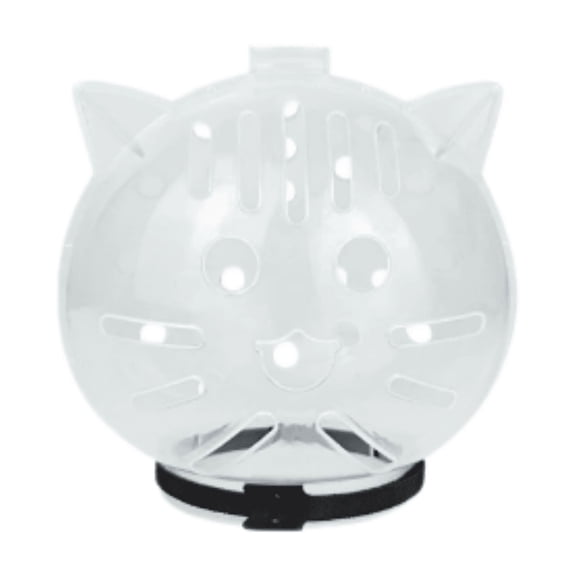 Cat Muzzle for Grooming, Adjustable Clear Breathable Hood Muzzles for Nail Trimming Bathing, Anti Biting & Scratching