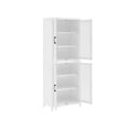 thumbnail image 4 of Crosley Furniture Milo Garde-Manger de Rangement Empilable Moderne en Bois, Blanc (Ensemble de 2), 4 of 16