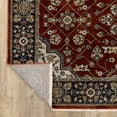 thumbnail image 2 of Oriental Weavers Aberdeen Area Rug - 4151R - 2' x 3' - in Red/ Blue - Vintage Inspired, Stain Resistant, Family and Pet Friendly , Entryway, Bathroom Accent Rug, 2 of 10