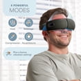 thumbnail image 3 of LifePro FSA/HSA Eligible Eye Massager with Heat & Vibration – Heated Eye Mask for Migraines, Puffy Eyes & Dry Eyes, Cordless Eye Massager with Bluetooth Music - Blue, 3 of 7