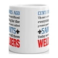 thumbnail image 3 of Centuries Ago Those Who Sacrificed Everything for the Greater Good were called Saints Today We Call Them Welders Coffee Tea Ceramic Mug Office Work Cup Gift 15 oz, 3 of 3
