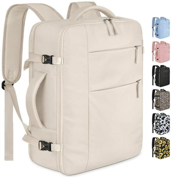 Mochila de viaje Capolo impermeable para mujeres y hombres, portátil de 20 litros y 17 pulgadas