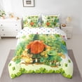 thumbnail image 2 of Feelyou Cartoon Gnome Twin Bedding Sets 7pcs, Lucky Spring Shamrock Bedding Comforter Set, 2 of 8