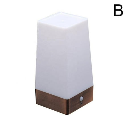 

Motion Sensor Night Light Battery Powered LED Lamp Wireless White Warm 2022 D5S4