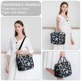 thumbnail image 6 of OBREWU Summer Ocean Starfish Women's Insulated Leakproof Large Lunch Bag, Oxford Cloth, 6 of 7