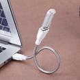 thumbnail image 3 of Cable adaptador USB Extensión a Tubo flexible de metal con luz LED Hugtrwg Para estrenar, 3 of 6