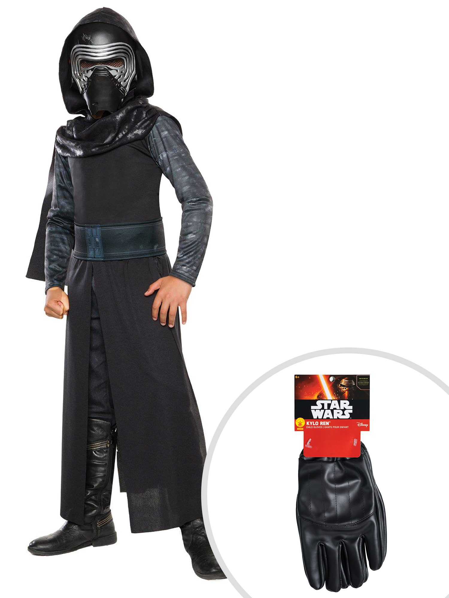 Star Wars Episode VII Kylo Ren Costume Child and Star Wars Episode VII