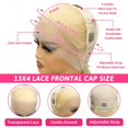 thumbnail image 4 of Peluca LAKASTATR Blonde Bob, 30 cm, 613, cabello humano, 200% de densidad, 4 of 6