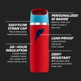 thumbnail image 2 of Botella de agua Gatorade 'Overtime' de acero inoxidable 650 ml, 2 of 6