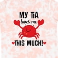 thumbnail image 4 of Inktastic My Tia Loves Me Nephew Boys or Girls Toddler T-Shirt, 4 of 5