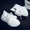 thumbnail image 4 of Niños Corriendo Zapatillas Verano Al Aire Libre Casual Deporte Ligero blanco 26 perfke Zapatillas deportivas para niños, 4 of 7