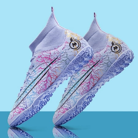 

Men s TF Cleats Soccer Shoes Professional Non-slip Wear-resistant Turf Football Shoes For Competition Training Super Foot Bowl