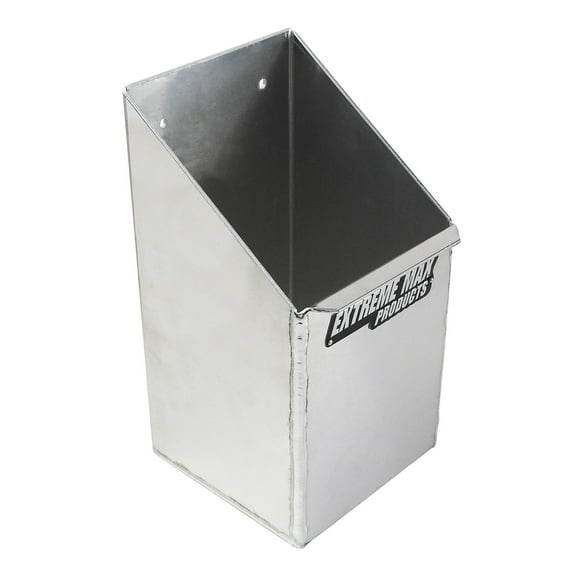 Extreme Max 5001.6091 Wall-Mount Aluminum Fire Extinguisher Holder Storage for Enclosed Trailer, Shop, Garage - Silver