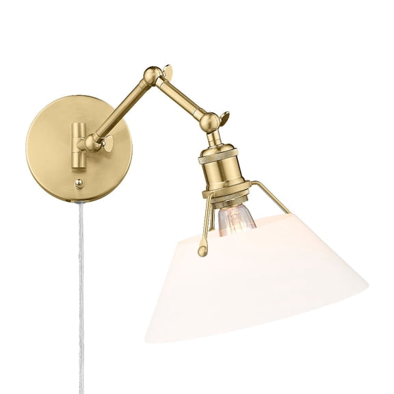 Golden Lighting - Orwell - 1 Light Articulating Wall Sconce in Transitional