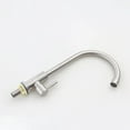 thumbnail image 5 of Single cold stainless steel kitchen faucet, sink, vegetable washbasin, rotating faucet, 5 of 7