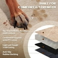 thumbnail image 4 of Dog Front Seatflex Seat Protector for Dog Car Cover for Pet Front Single Bucket Captain Chair Protector Grey, 4 of 6