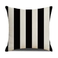 thumbnail image 1 of HLONK Black And White Outdoor Pillows Outdoor Pillow Decorative Throw Pillows Black White Waterproof Hugging Pillow Household Design Pattern Sand Pillow, 1 of 3