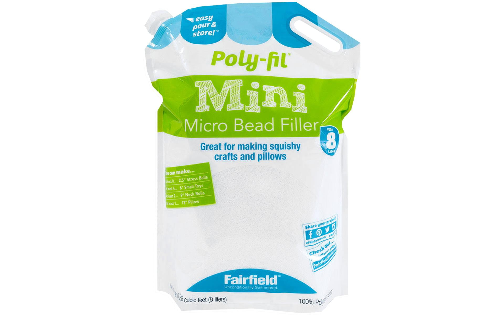 Fairfield Poly Fil Micro Beads Mini .28 Cu Ft Walmart Canada