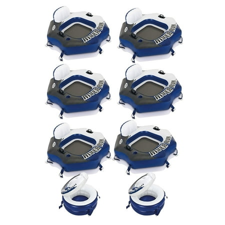inflatable intex connecting cooler connect lounge run tube river pack