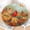 Autumn-maple Leaf Bird a, variant on Colorful Boho Round Fitted Tablecloth with Elastic Edge,Water-Resistant Cream Vintage Sun Rainbow Stripes Rustic Bohemian for 40-44" Found Tables Farmhouse Table Cloth for Dinner,Outdoor,Patio