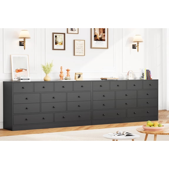 Dresser with Charging Station, TV Stand, Dresser for Bedroom, Chest of Drawers