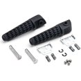 thumbnail image 1 of Krator Black Motorcycle Foot Pegs Footrests Left & Right Compatible with Kawasaki ZX636 Ninja 2003-2006 Rear, 1 of 3