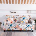 thumbnail image 1 of Printed Sofa Slipcover for 1/2/3/4 Seater Couch - Spandex Stretch Fit with Elastic Strap Sofa Cover -  Easy-Going Anti-Wrinkle Slip Resistant Couch Cover, 1 of 9