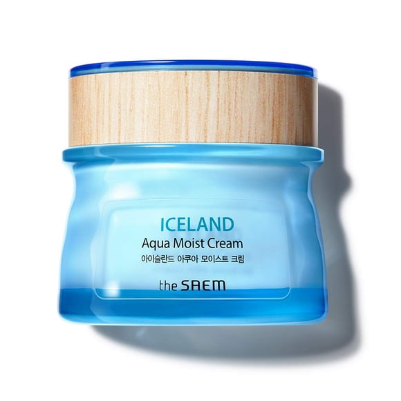 Crema hidratante para la piel THESAEM Iceland Aqua Moist Cream 60 ml