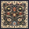 thumbnail image 2 of Rugs.com Neda Collection Rug – 8 Ft Square Navy Blue Low Rug Perfect For Living Rooms, Kitchens, Entryways, 2 of 5