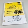thumbnail image 1 of Massey Ferguson 300 Crawler Tractor Loader Dozer Tractor Parts Catalog Manual, 1 of 10