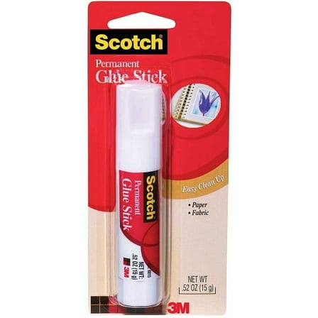 Scotch Glue Stick 6015, .52 Ounces