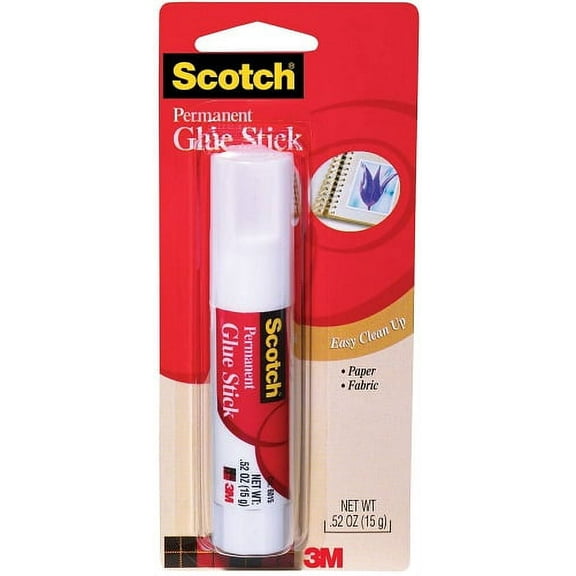 Scotch Glue Stick 6015, .52 Ounces