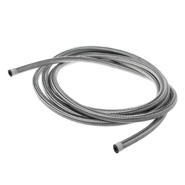 Braided Fuel Line Hose ,AN4,,AN8, Type,Automotive Replacement Fuel Hoses  Stainless Steel _AN4