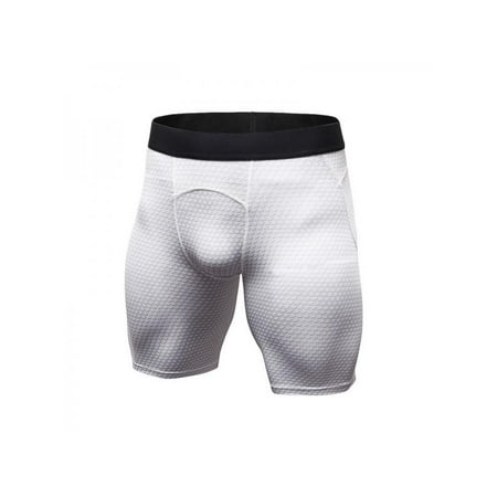 Lavaport Men Compression Fitness Shorts Workout Running Short Pants