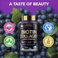 thumbnail image 4 of Gomitas de biotina NUTRAHARMONY que ayudan al crecimiento del cabello, 10000 mcg, 4 of 8