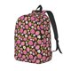 thumbnail image 1 of Disketp Strawberry Mochila de Lona Estampada, Mochila Escolar de Viaje Ligera para Estudiantes y Portátil-Small, 1 of 4