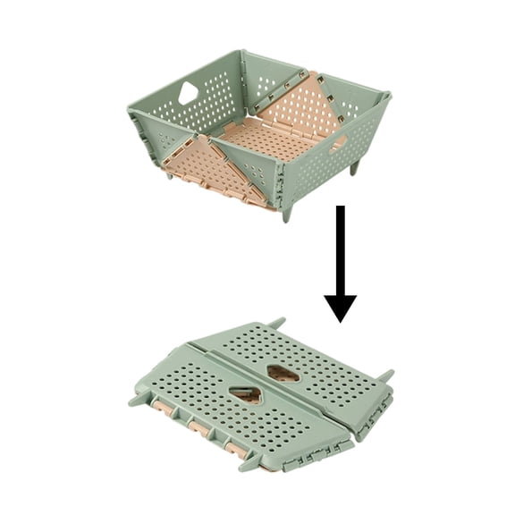 Collapsible Expandable Kitchen Strainer - Multifunctional Food Filter Mesh Colander for Draining Fruits Vegetables and Pasta