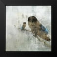 thumbnail image 2 of Roko, Ken 20x20 Black Modern Framed Museum Art Print Titled - Mama Owl and Baby, 2 of 5