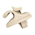 thumbnail image 3 of Clip de soporte para visera de coche, abrazadera para espejo, soporte universal para espejo de maquillaje compacto beige, 3 of 9